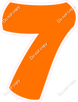 BBT 23.5" Individuals - Flat Orange 7