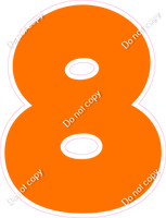 BBT 23.5" Individuals - Flat Orange 8