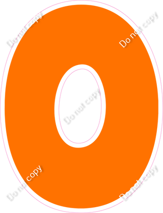 BBT 23.5" Individuals - Flat Orange