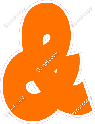 BBT 23.5" Individuals - Flat Orange &