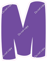 BBT 23.5" Individuals - Flat Purple M