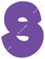 BBT 23.5" Individuals - Flat Purple S