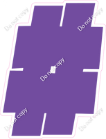 BBT 23.5" Individuals - Flat Purple #