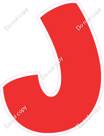 BBT 23.5" Individuals - Flat Red J