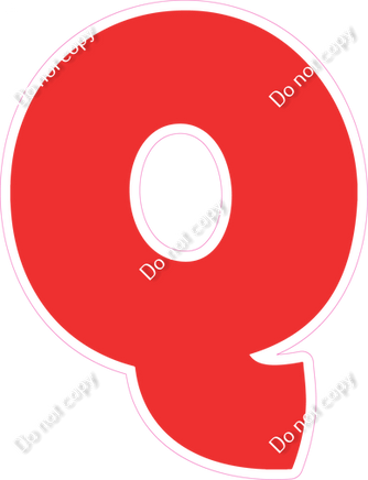 BBT 23.5" Individuals - Flat Red Q