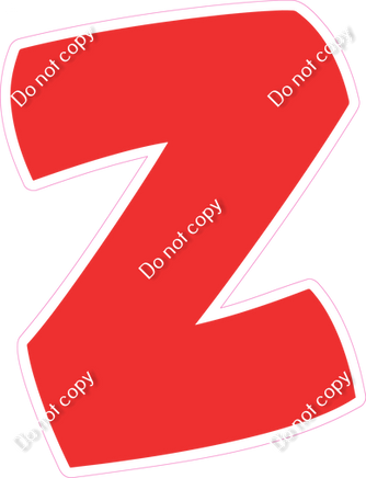 BBT 23.5" Individuals - Flat Red Z