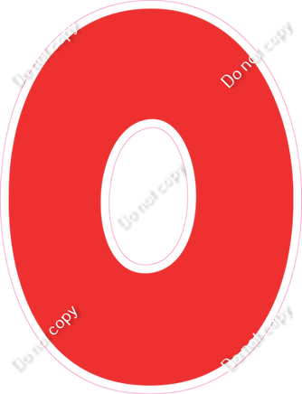 BBT 23.5" Individuals - Flat Red