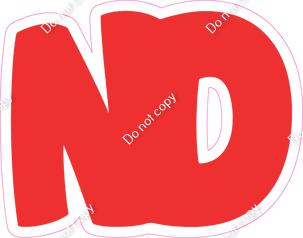 BBT 23.5" Individuals - Flat Red ND