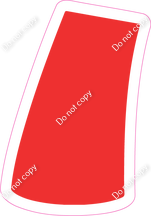 BBT 23.5" Individuals - Flat Red Apostrophe