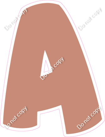 BBT 23.5" Individuals - Flat Rose Gold A