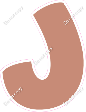 BBT 23.5" Individuals - Flat Rose Gold J