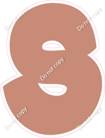 BBT 23.5" Individuals - Flat Rose Gold S