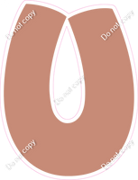 BBT 23.5" Individuals - Flat Rose Gold U