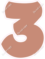 BBT 23.5" Individuals - Flat Rose Gold 3