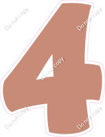 BBT 23.5" Individuals - Flat Rose Gold 4