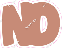 BBT 23.5" Individuals - Flat Rose Gold ND