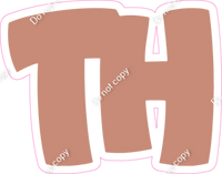 BBT 23.5" Individuals - Flat Rose Gold TH