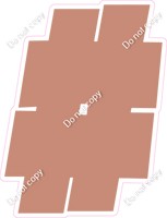 BBT 23.5" Individuals - Flat Rose Gold #