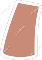 BBT 23.5" Individuals - Flat Rose Gold Apostrophe