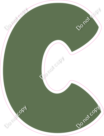 BBT 23.5" Individuals - Flat Sage C