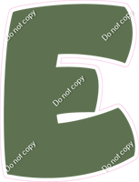 BBT 23.5" Individuals - Flat Sage E