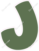 BBT 23.5" Individuals - Flat Sage J