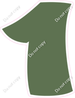 BBT 23.5" Individuals - Flat Sage 1