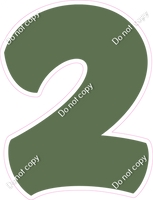 BBT 23.5" Individuals - Flat Sage 2