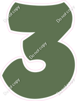 BBT 23.5" Individuals - Flat Sage 3