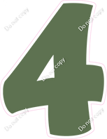 BBT 23.5" Individuals - Flat Sage 4