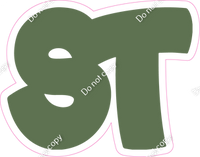 BBT 23.5" Individuals - Flat Sage ST