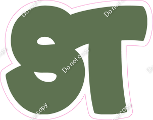 BBT 23.5" Individuals - Flat Sage ST