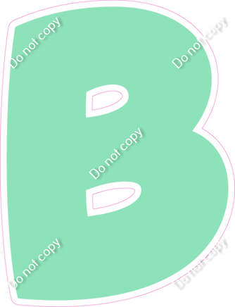 BBT 23.5" Individuals - Flat Sea Foam B