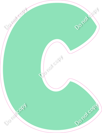 BBT 23.5" Individuals - Flat Sea Foam C