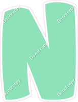 BBT 23.5" Individuals - Flat Sea Foam N