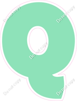 BBT 23.5" Individuals - Flat Sea Foam Q