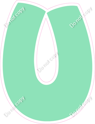 BBT 23.5" Individuals - Flat Sea Foam U