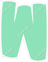 BBT 23.5" Individuals - Flat Sea Foam W