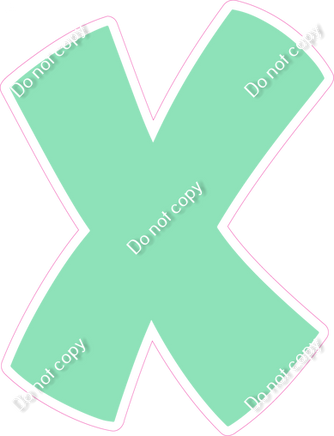 BBT 23.5" Individuals - Flat Sea Foam X