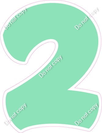 BBT 23.5" Individuals - Flat Sea Foam 2