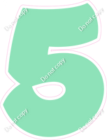 BBT 23.5" Individuals - Flat Sea Foam 5