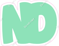 BBT 23.5" Individuals - Flat Sea Foam ND