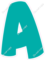 BBT 23.5" Individuals - Flat Teal A