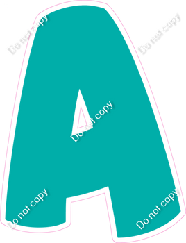 BBT 23.5" Individuals - Flat Teal A