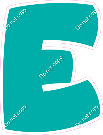 BBT 23.5" Individuals - Flat Teal E