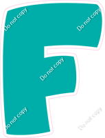 BBT 23.5" Individuals - Flat Teal F