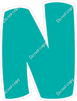 BBT 23.5" Individuals - Flat Teal N