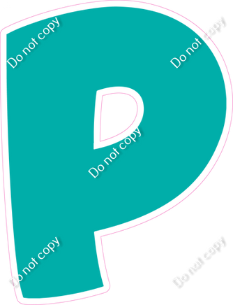 BBT 23.5" Individuals - Flat Teal P