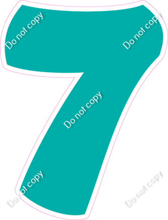 BBT 23.5" Individuals - Flat Teal 7