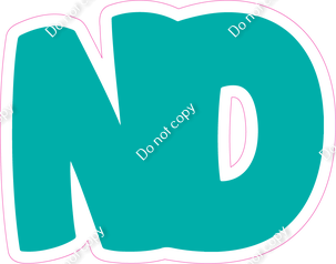 BBT 23.5" Individuals - Flat Teal ND